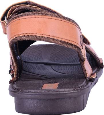 Khadim's Men Black Sandals
