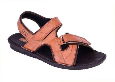 Khadim's Men Black Sandals