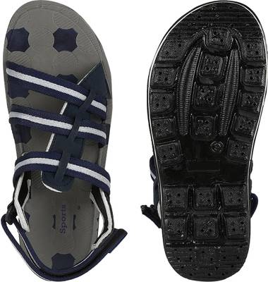 Oricum Men Blue &amp; Grey Sandals