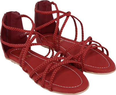 

Jade Women Maroon Flats
