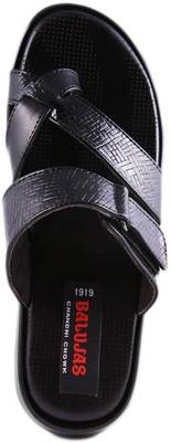 Balujas Men Black Sandals