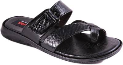 Balujas Men Black Sandals