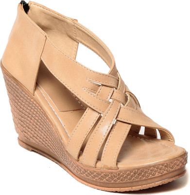 

Adorn Women Cream Wedges