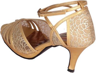 Indulgence Women Gold Heels
