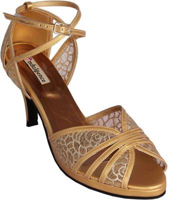 Indulgence Women Gold Heels
