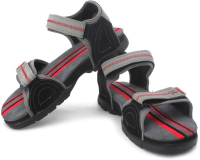

Sparx Men Grey Red Sports Sandals