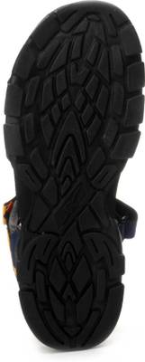 Sparx Men Navy Blue Yellow Sports Sandals