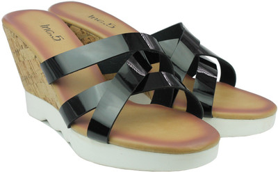 

Inc.5 Women BLACK Wedges