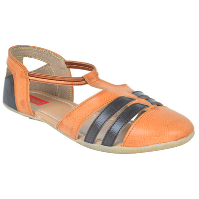 

Footrendz Women Tan Flats