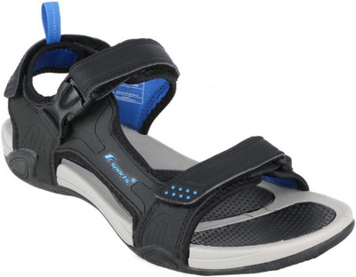 

Fsports Men Black Blue Sandals