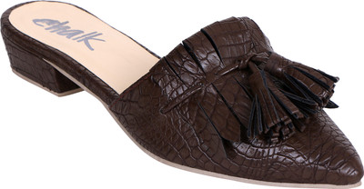

Chalk Studio Women Brown Heels