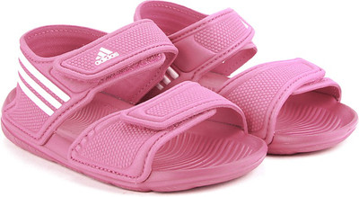 

ADIDAS Boys & Girls Sports Sandals, Eqtpin/ftwwht/ftwwht