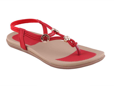 

Adorn Women Red Flats