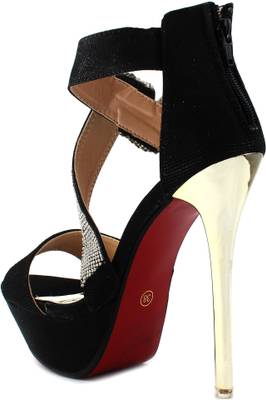 Shuberry Women Black Heels