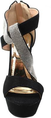 Shuberry Women Black Heels