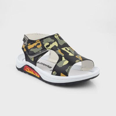 

KITTENS Boys Flats(Black