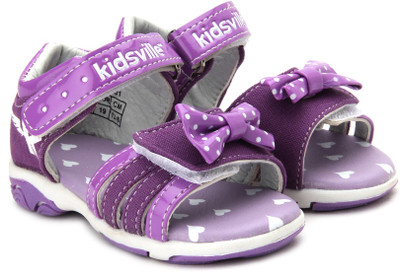 

Kids Ville Girls Sports Sandals(Purple