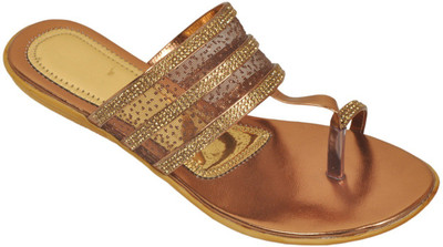 

Bare Soles Women Copper Flats