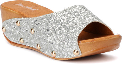 Bruno Manetti Women Silver Wedges