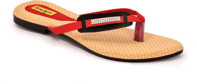 

Indirang Women Red Flats