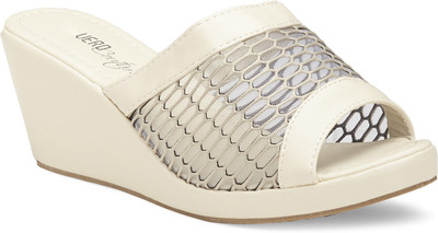 

Vero Couture Women Cream Wedges