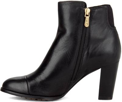 Clarks Women Black Leathe Heels