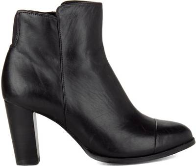 Clarks Women Black Leathe Heels