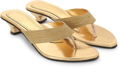 Star Style Women Golden Heels