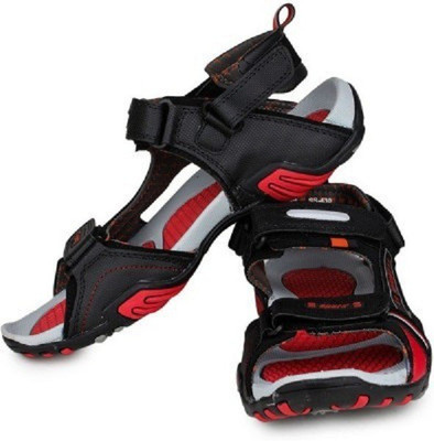 Sparx Men Black Red Casual