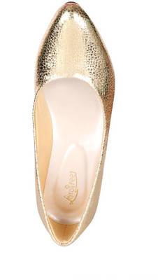Lotusfeet Women Gold Heels