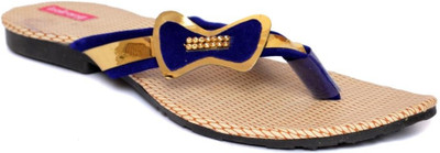 

Indirang Women Blue Flats