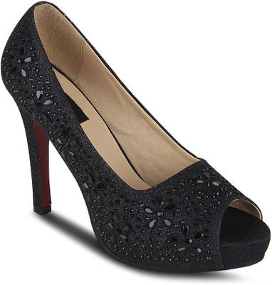 Kielz Women Black Heels
