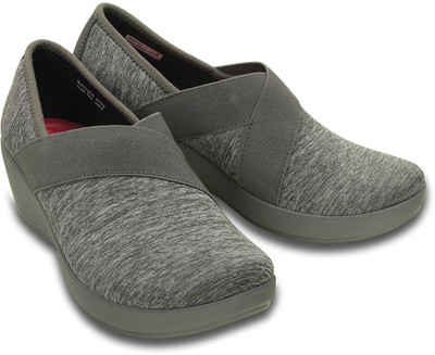 

Crocs Women Grey Wedges