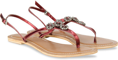 

Addons Women Maroon Flats