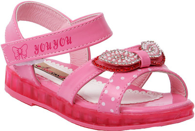 

Foot Candy Girls Sports Sandals(Pink