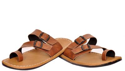 Flute Men Tan Sandals
