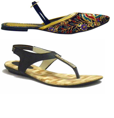 

Indirang Women Multicolor Flats