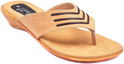 

Dolphin Miles Women Gold Flats