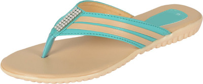 

With The Fashion Women Green Flats