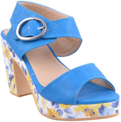 

Adorn Women Blue Heels