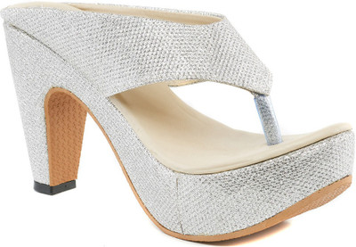 

Dolphin Miles Women Silver Heels