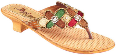 

Dolphin Miles Women Gold Heels