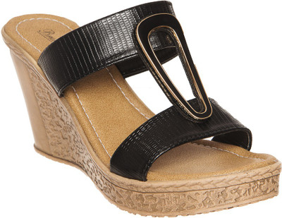 

Bruno Manetti Women Black Wedges