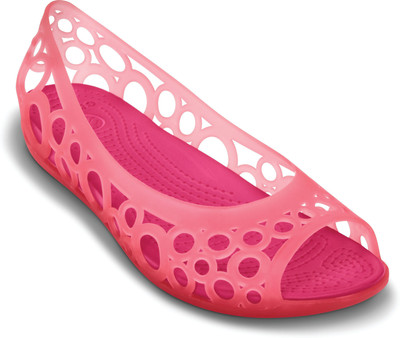

Crocs Bellies For Women(Pink, Coral/candy pink
