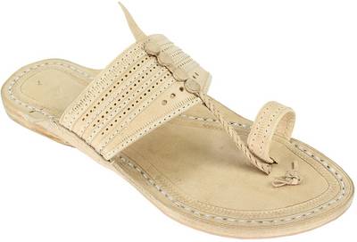 eKolhapuri Men Yellow Sandals