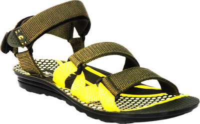 Fuoko Boys Mule(Slip ons, Grey/yellow