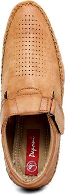 Peponi Men Camel Sandals