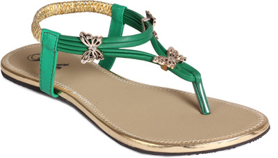 

Jade Women Green Flats