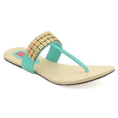 

Footrendz Women Turq Flats