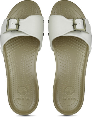 

Crocs Women Off white Sports Sandals